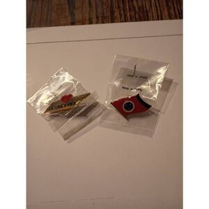 Tennessee State Pin Lot Enamel Hat Lapel Pins Souvenir Set 2pc NEW